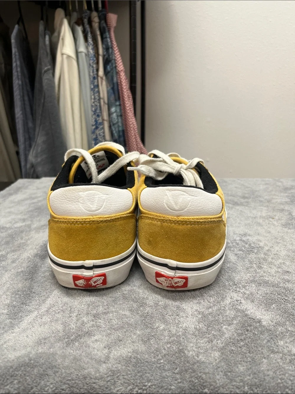 Vans Rowan Pro Yellow & White Low Top Sneakers